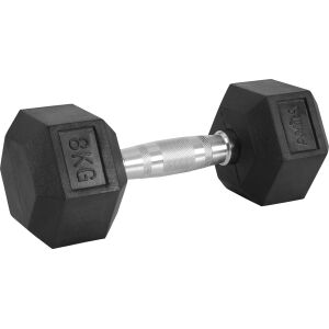 AMILA Αλτήρας Εξάγωνος Rubber Cover Class A - 8,0Kg 84538