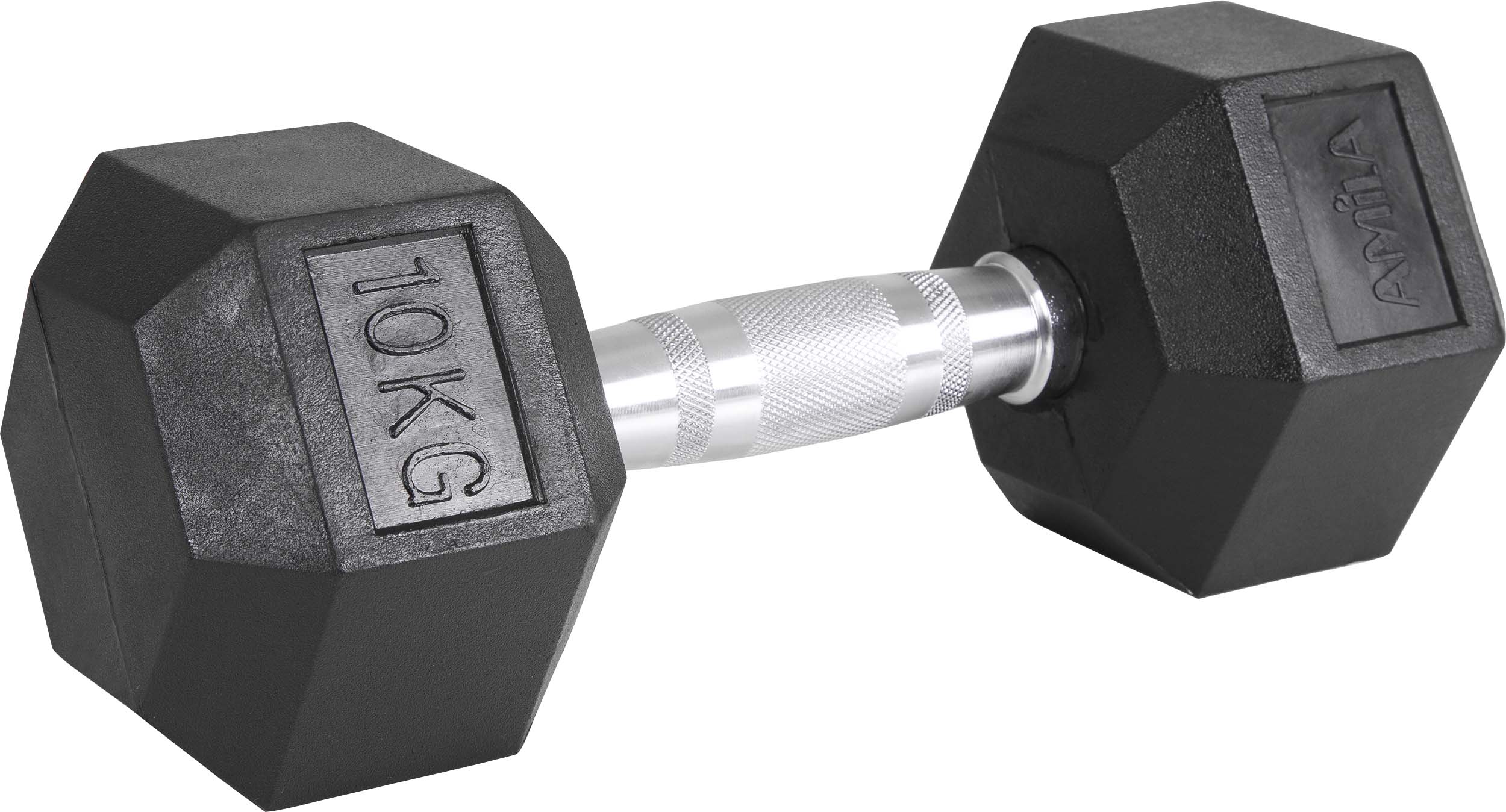 AMILA Αλτήρας Εξάγωνος Rubber Cover Class A - 10,0Kg 84539 - Image 19