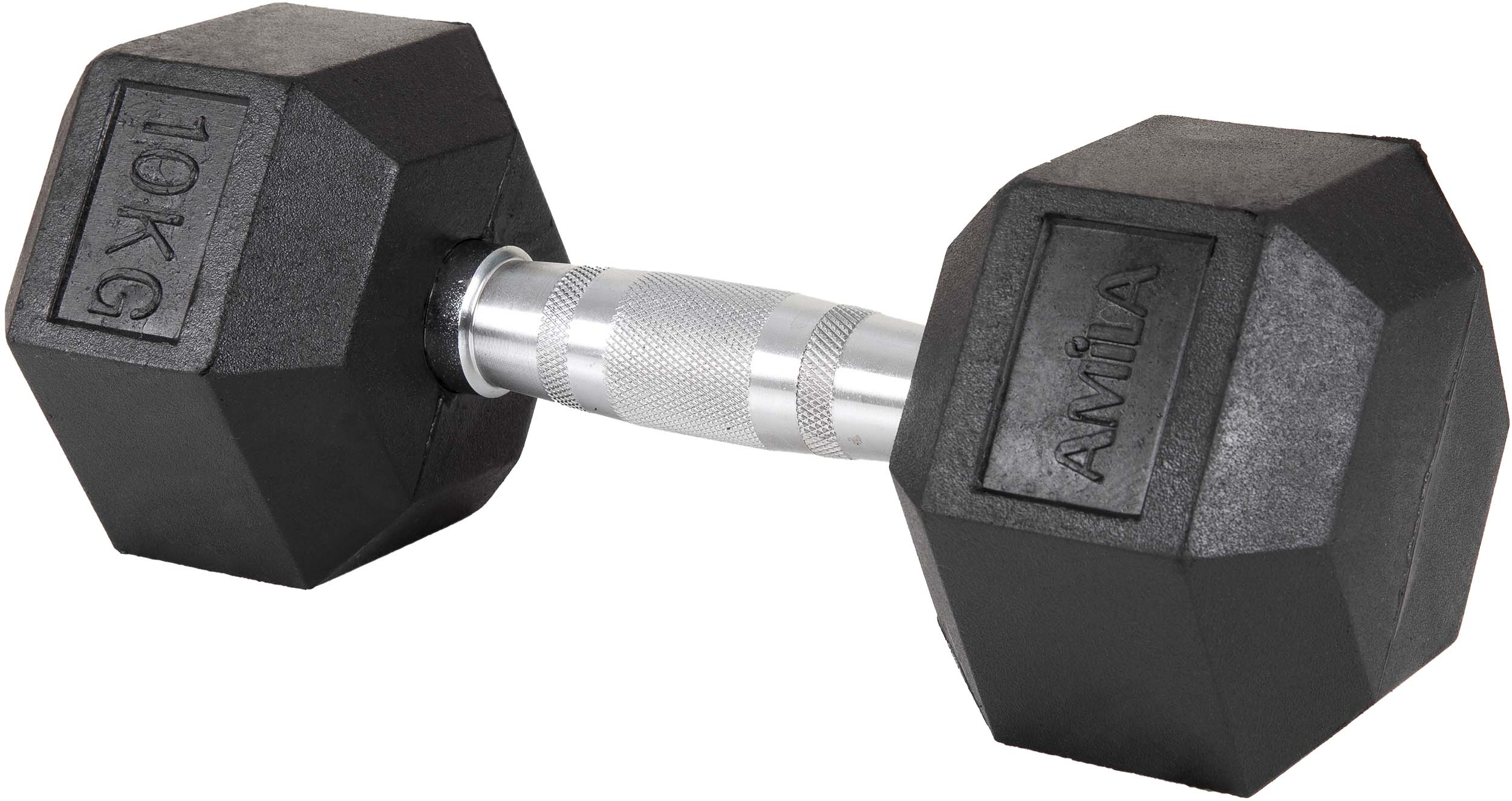 AMILA Αλτήρας Εξάγωνος Rubber Cover Class A - 10,0Kg 84539 - Image 21