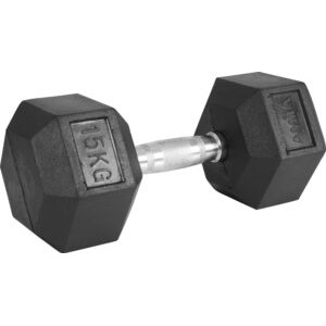 AMILA Αλτήρας Εξάγωνος Rubber Cover Class A - 15,0Kg 84541