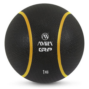 AMILA Μπάλα Medicine Ball AMILA Grip 1Kg 84751