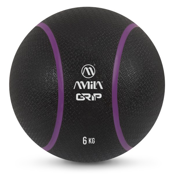 AMILA Μπάλα Medicine Ball AMILA Grip 6Kg 84756