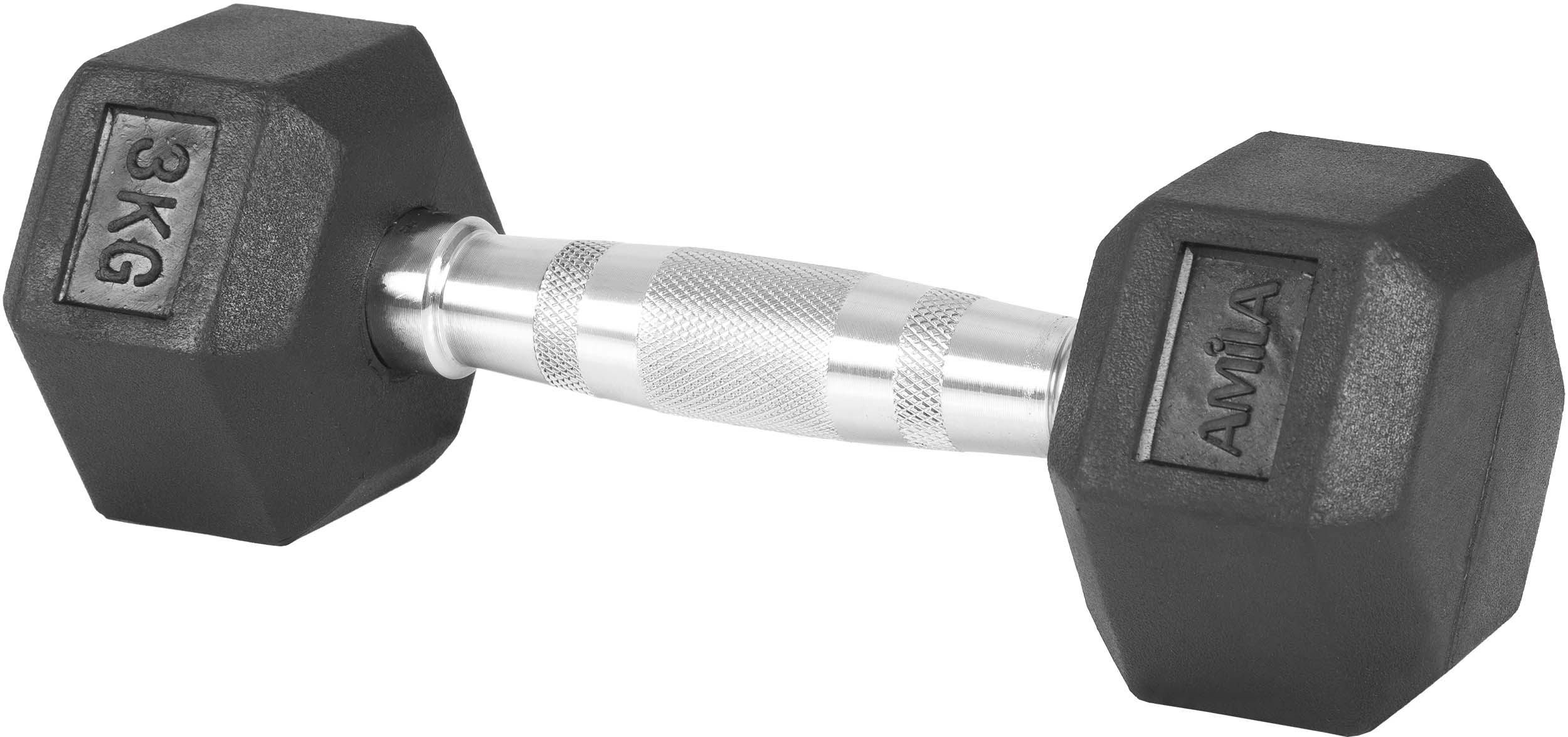 AMILA Αλτήρας Εξάγωνος Rubber Cover Class A - 3,0Kg 84764 - Image 12