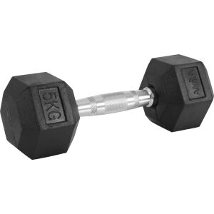 AMILA Αλτήρας Εξάγωνος Rubber Cover Class A - 5,0Kg 84765