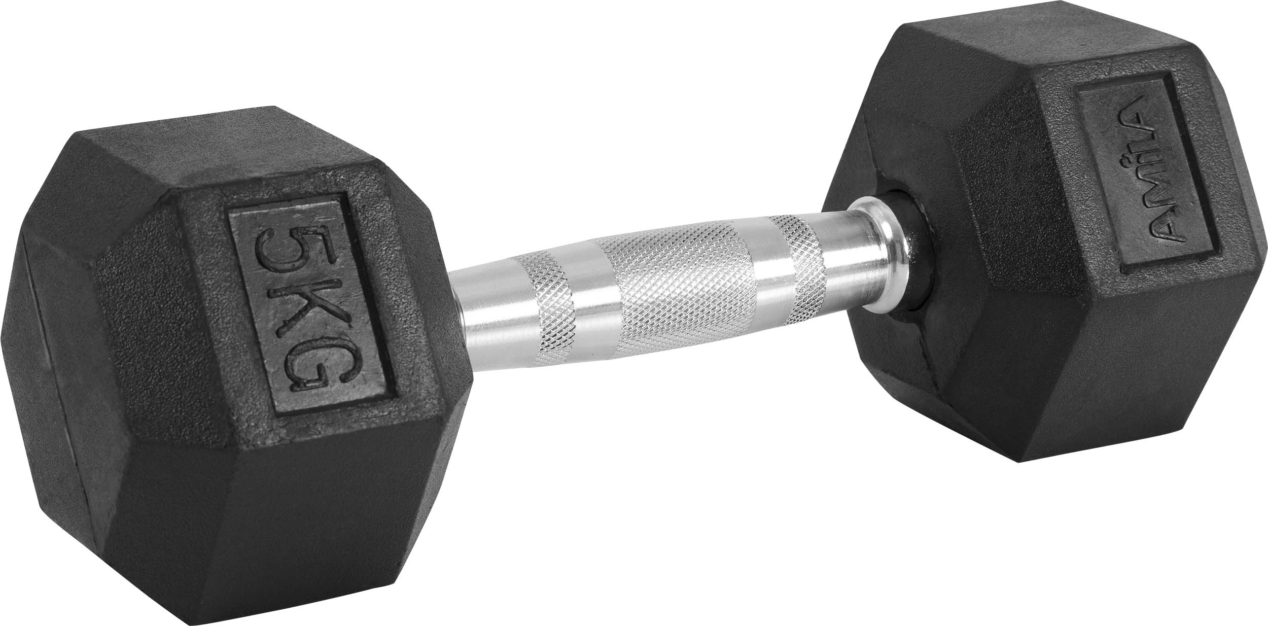 AMILA Αλτήρας Εξάγωνος Rubber Cover Class A - 5,0Kg 84765 - Image 13