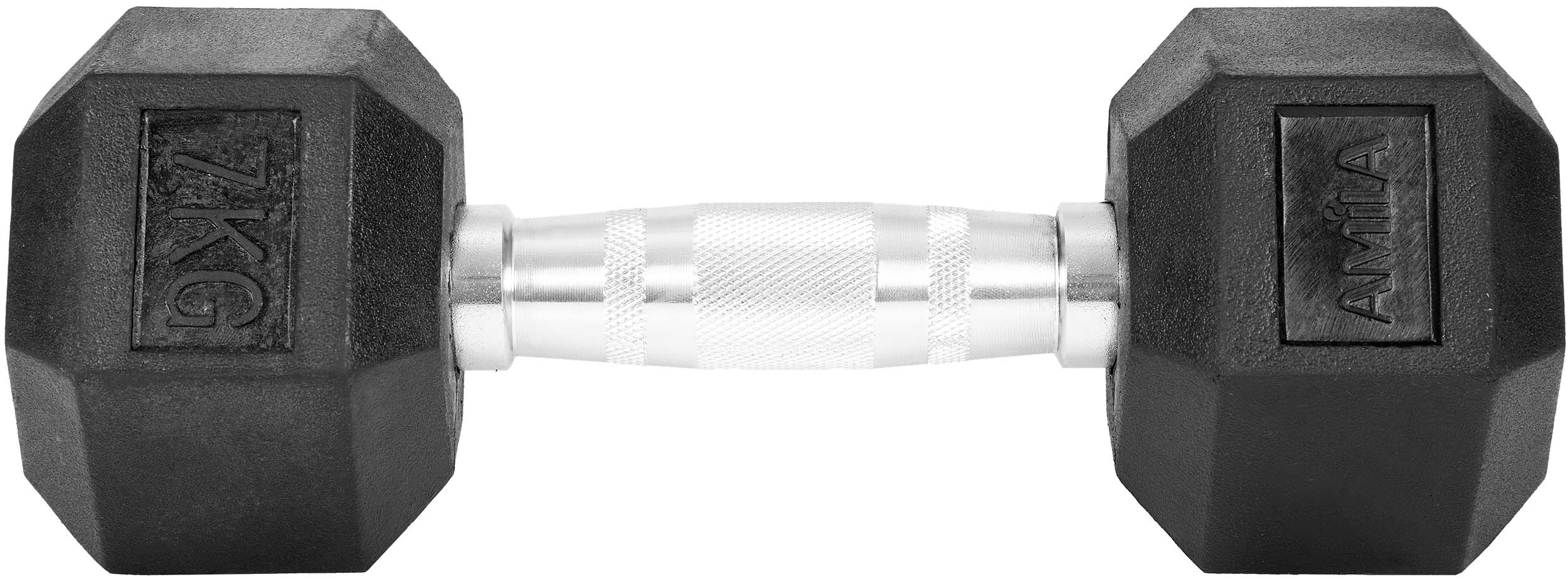 AMILA Αλτήρας Εξάγωνος Rubber Cover Class A - 7,0kg 84766 - Image 17