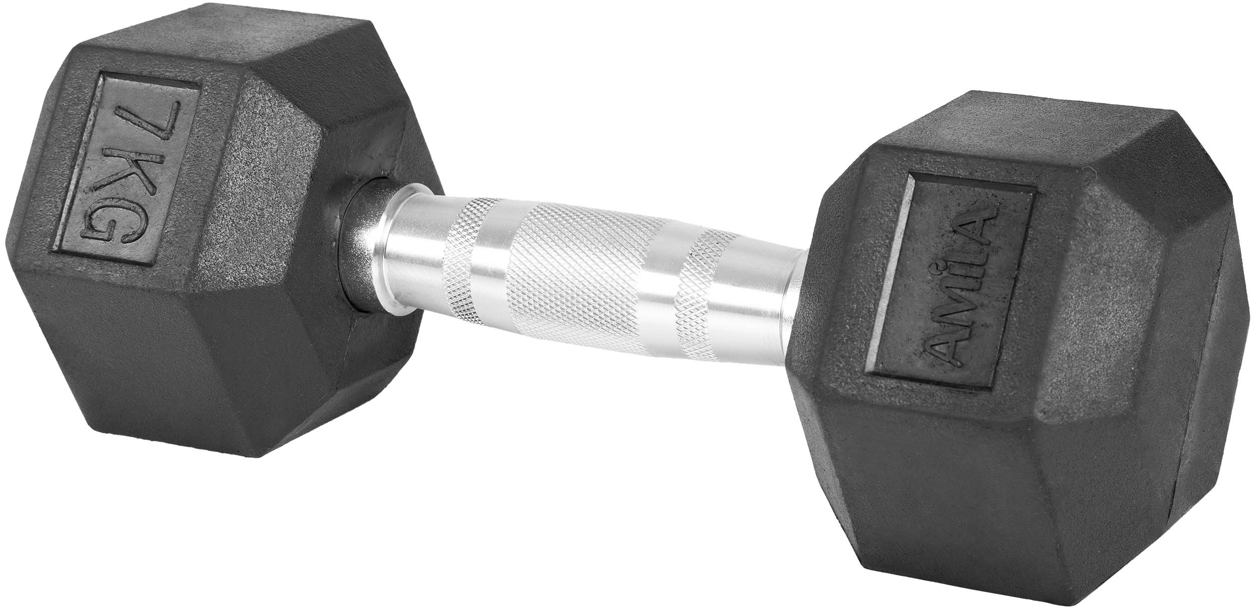 AMILA Αλτήρας Εξάγωνος Rubber Cover Class A - 7,0kg 84766 - Image 15