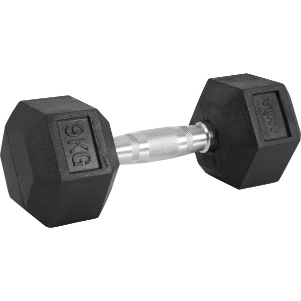 AMILA Αλτήρας Εξάγωνος Rubber Cover Class A - 9,0Kg 84767