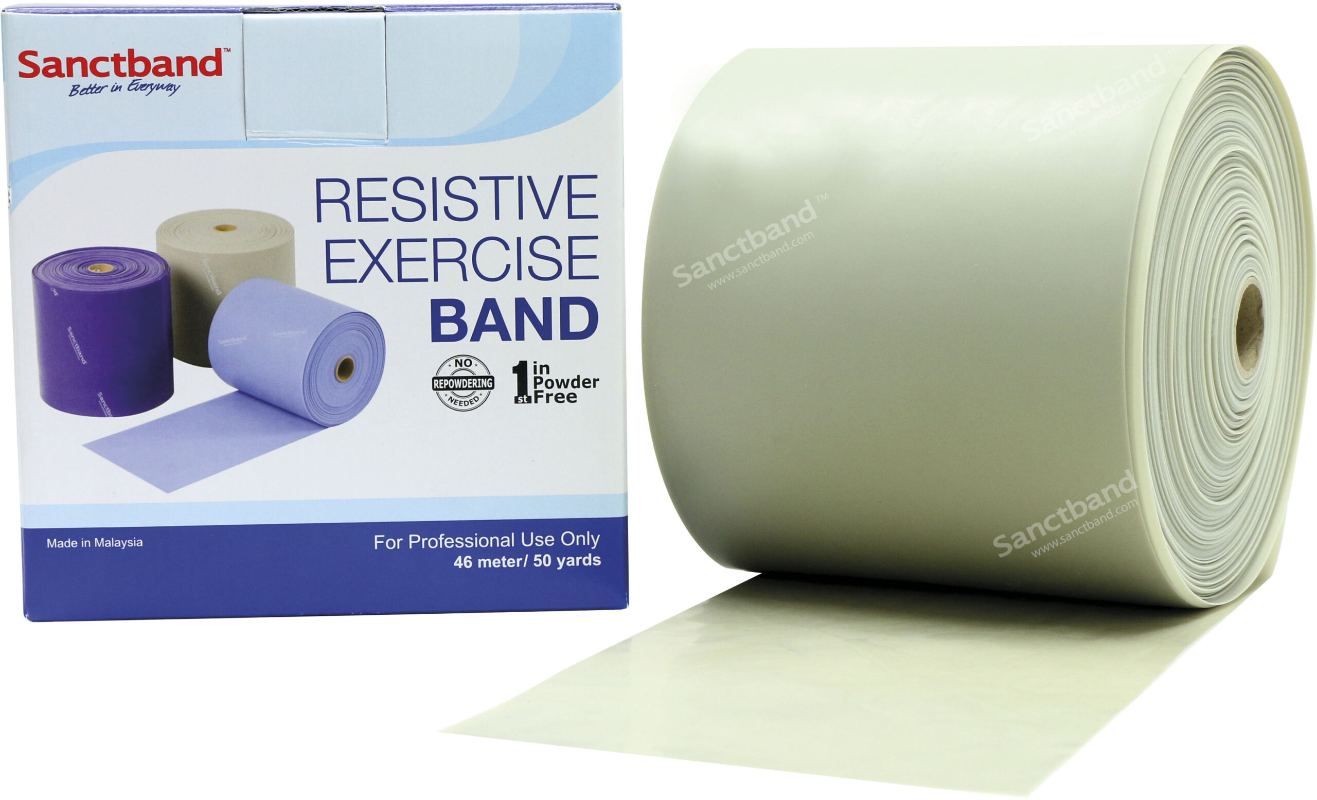 SANCTBAND Λάστιχο Αντίστασης Sanctband Gymband Πολύ Σκληρό+ Ρολό 88215 - Image 19