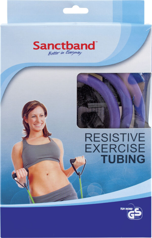 SANCTBAND Λάστιχο Αντίστασης Sanctband Gymtube Σκληρό 88223
