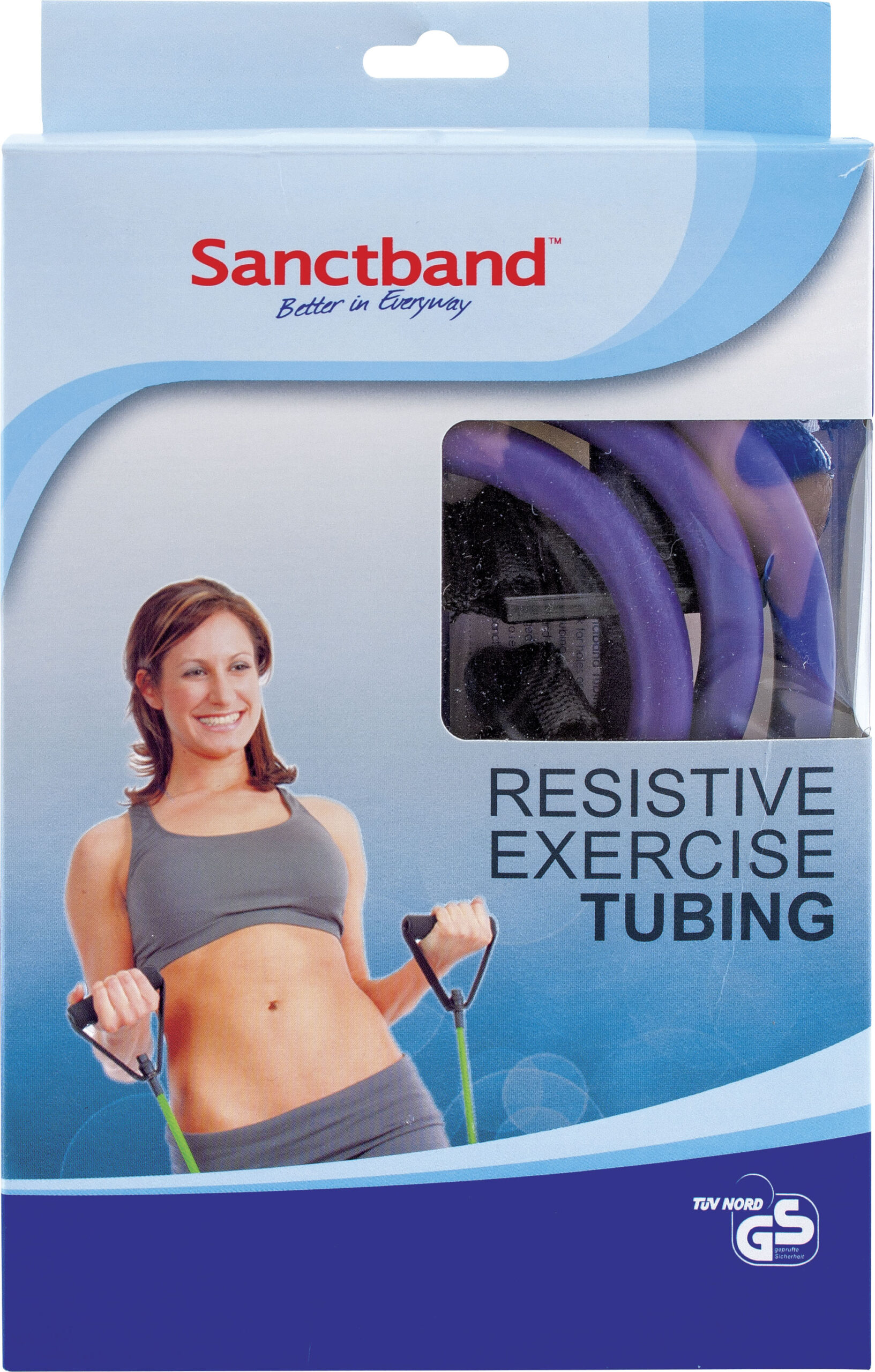 SANCTBAND Λάστιχο Αντίστασης Sanctband Gymtube Πολύ Σκληρό 88224 - Image 4