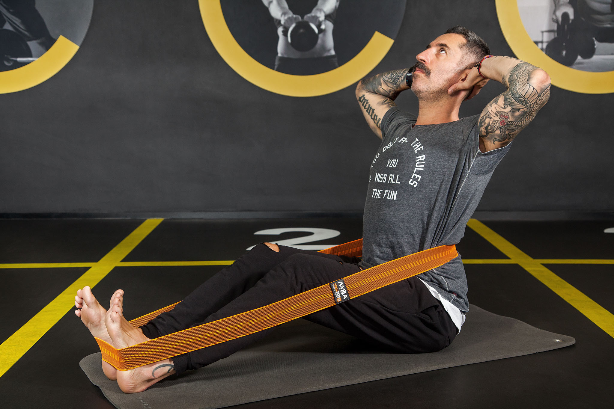 AMILA Λάστιχο Stretch AMILA PowerBand Medium 88242 - Image 9