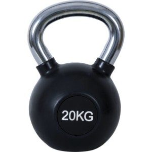 AMILA Kettlebell Rubber Cover Cr Handle 20Kg 90460