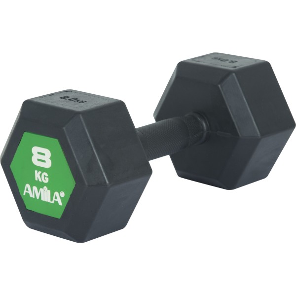 AMILA Aλτήρας Εξάγωνος Original Rubber H - 8,0Kg 90589
