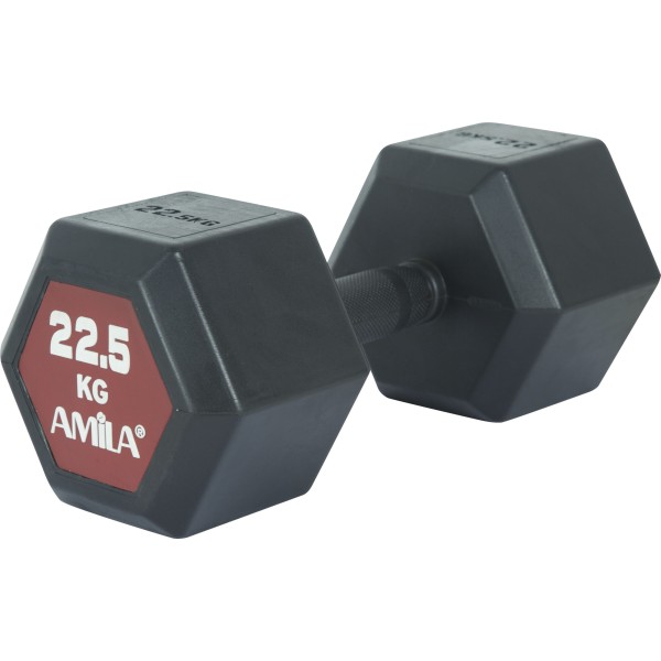 AMILA Aλτήρας Εξάγωνος Original Rubber H - 22,5Kg 90596