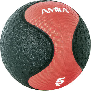 AMILA Μπάλα AMILA Medicine Ball Rubber 5Kg 90705