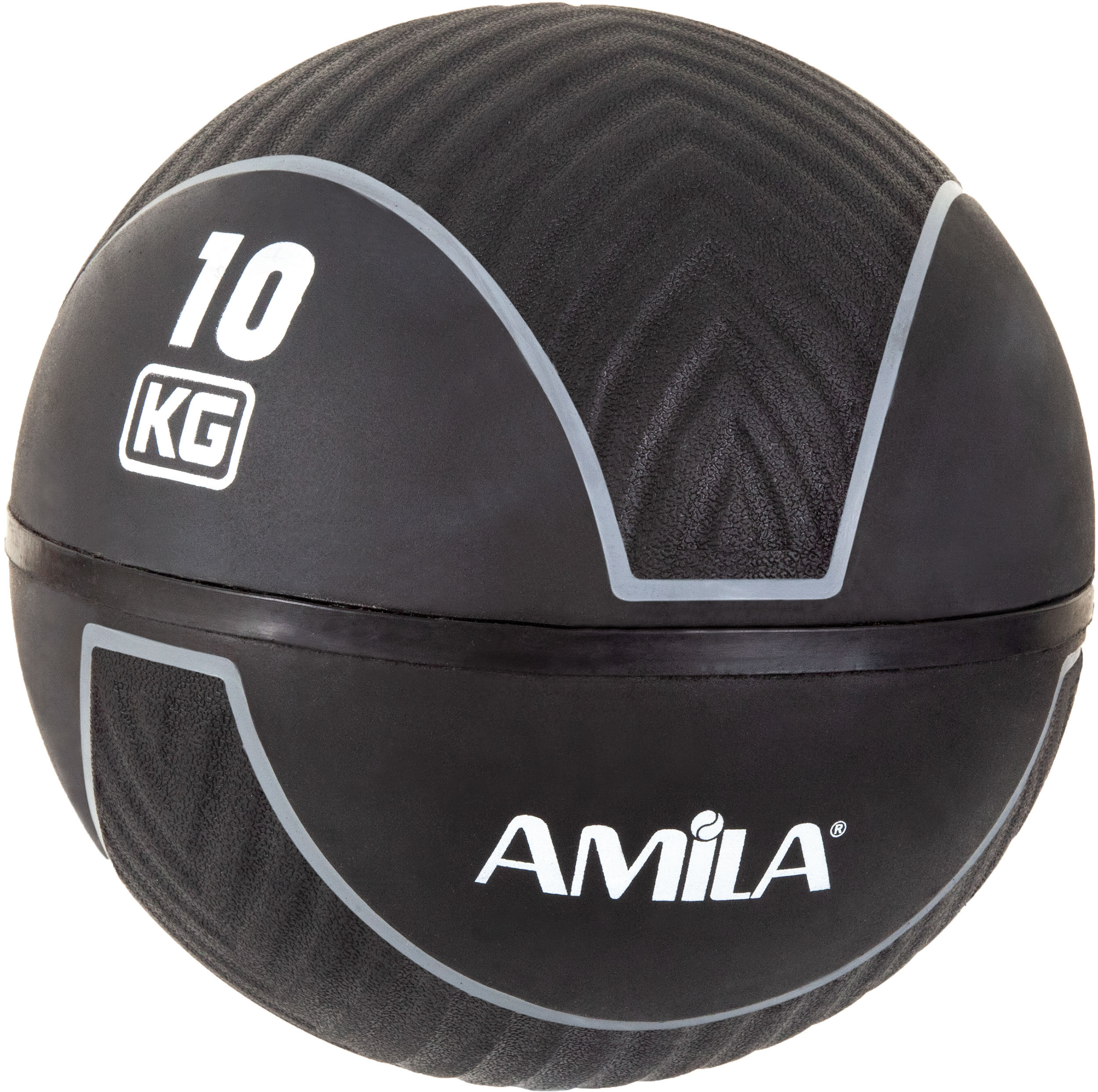 AMILA Μπάλα AMILA Medicine Ball HQ Rubber 10Kg 90711 - Image 6