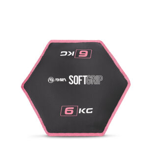 AMILA Δίσκος Βαρίδιο Soft Grip 6Kg 90753