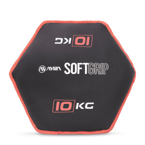AMILA Δίσκος Βαρίδιο Soft Grip 10Kg 90755
