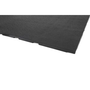 AMILA Λαστιχένιο Πάτωμα Original Πλακάκι 100x100cm 15mm Μαύρο 94470
