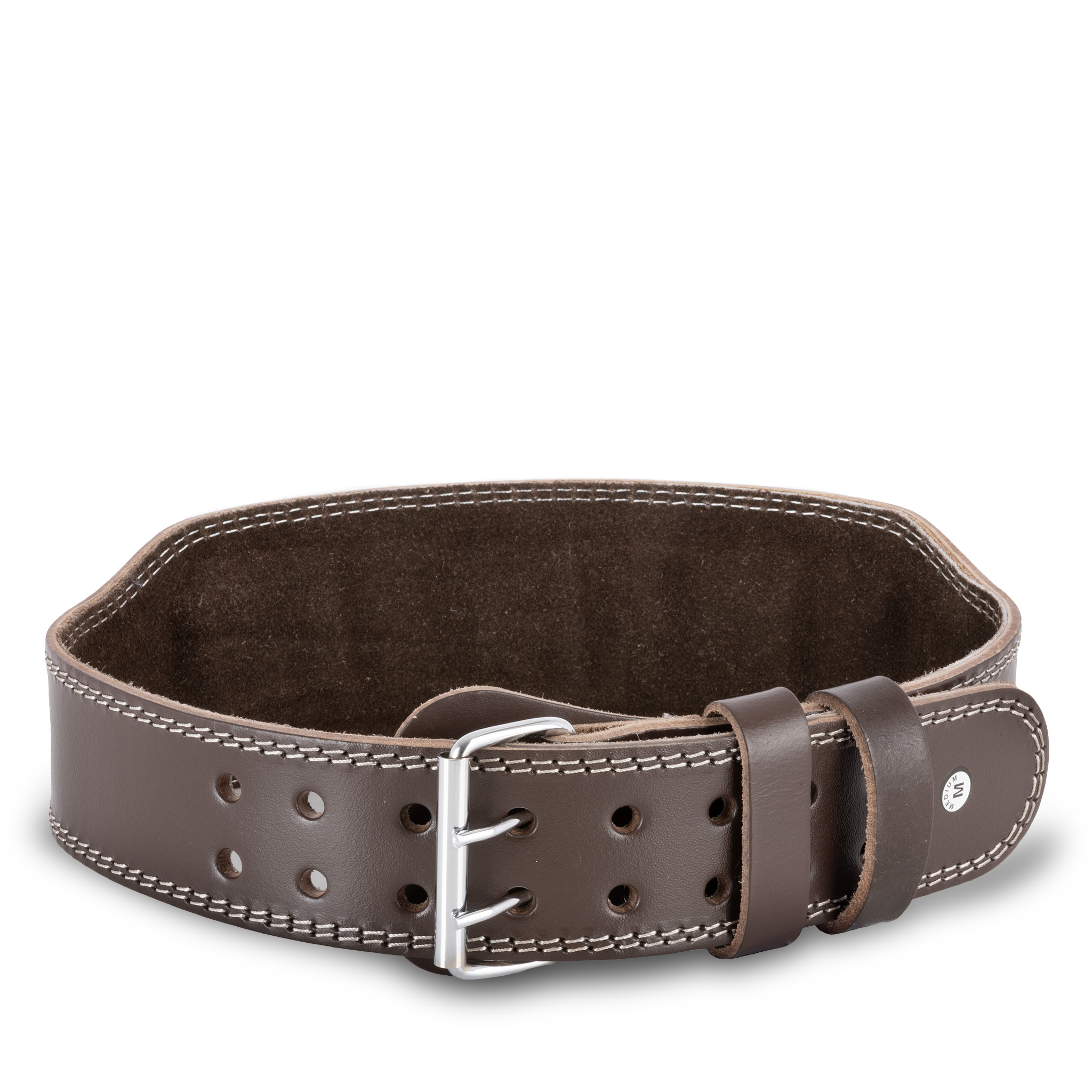 AMILA Ζώνη Άρσης Βαρών AMILA Δερμάτινη Καφέ A Quality M 94902 - Image 8