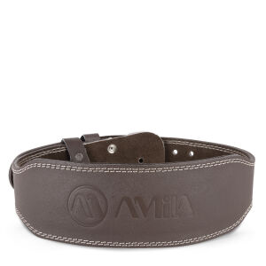 AMILA Ζώνη Άρσης Βαρών AMILA Δερμάτινη Καφέ B Quality M 94907