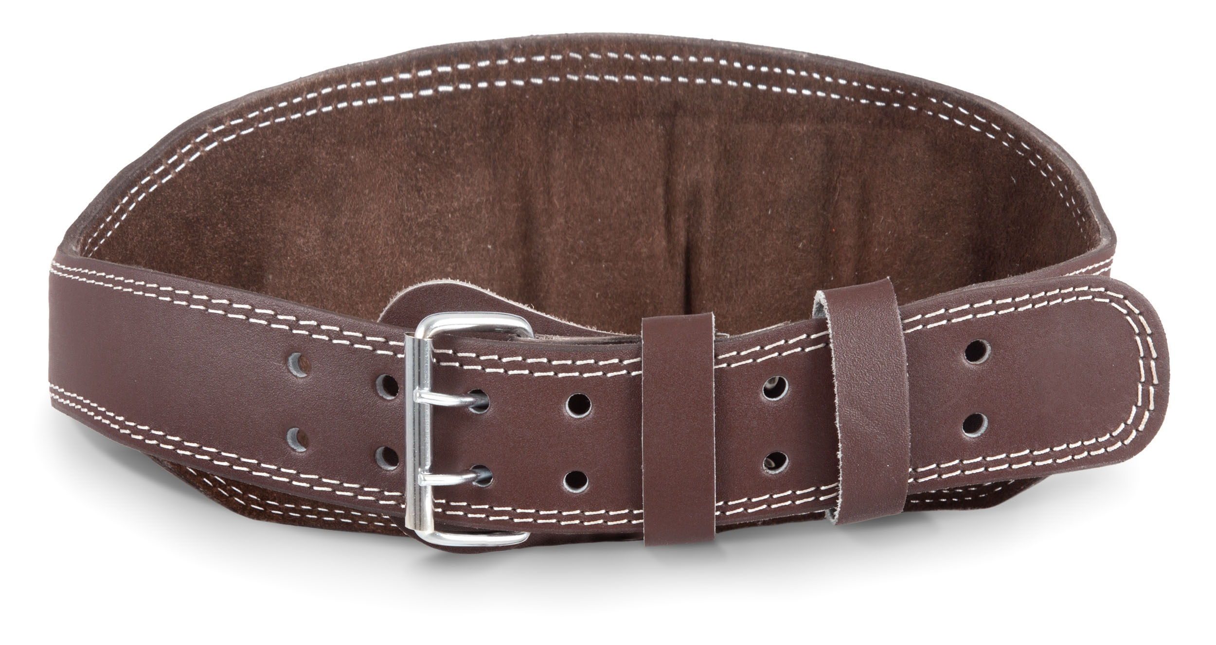 AMILA Ζώνη Άρσης Βαρών AMILA Δερμάτινη Καφέ B Quality S 94920 - Image 11