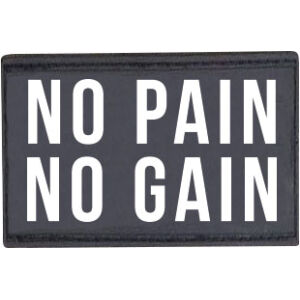 AMILA Patch "No pain no gain" 95343