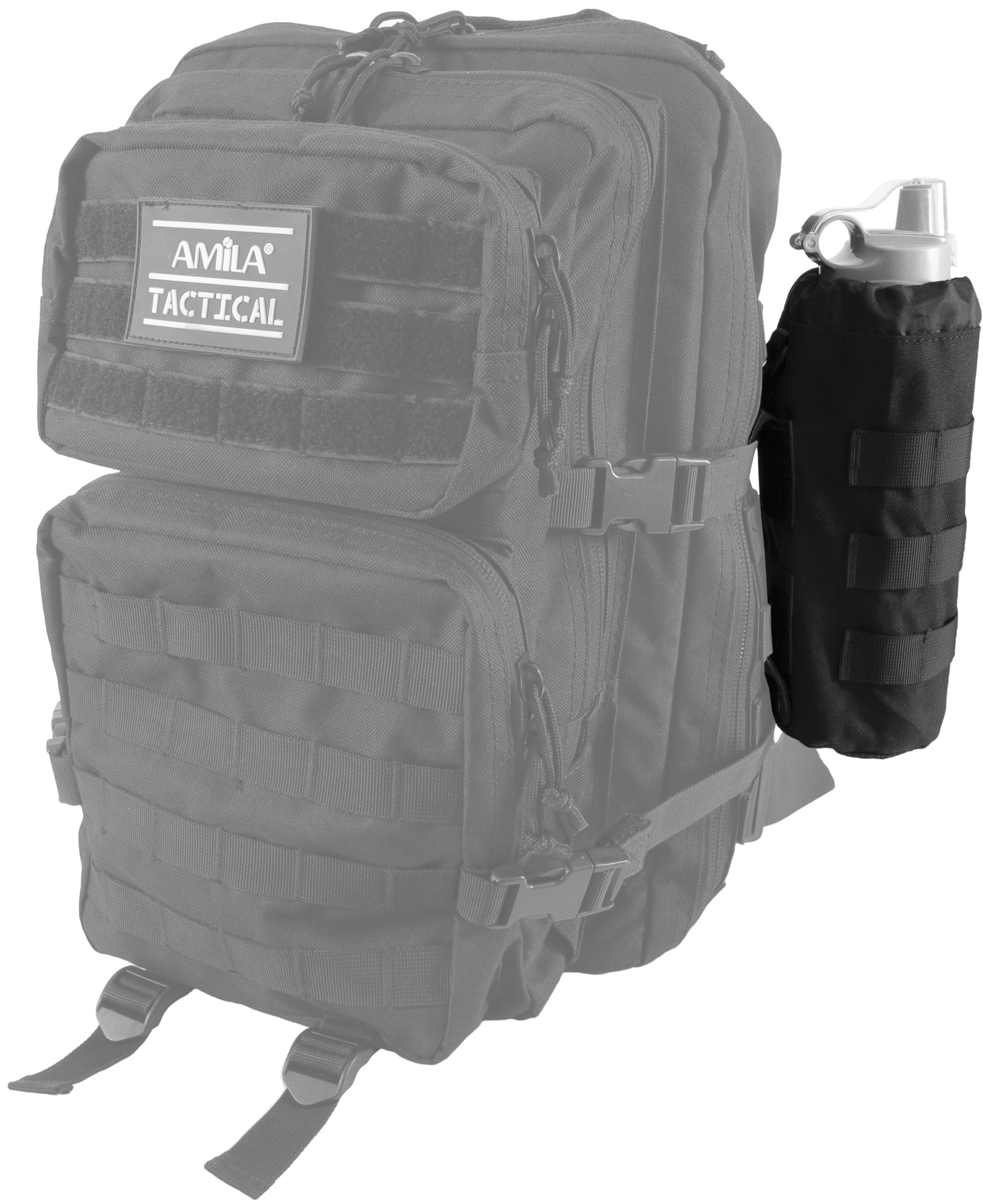 AMILA Θήκη Μπουκαλιού Μαύρη AMILA Tactical 95351 - Image 16