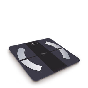 AMILA Ζυγαριά Smart Fit Body 2 - Μαύρο 95360
