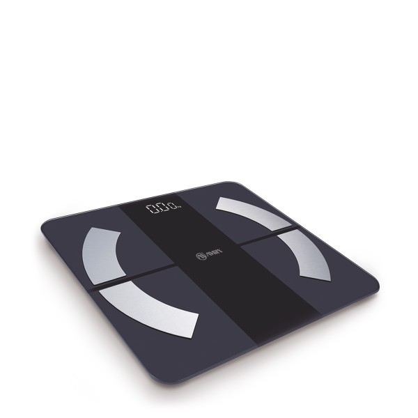 AMILA Ζυγαριά Smart Fit Body 2 - Μαύρο 95360