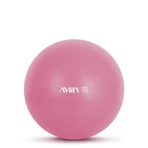 AMILA Μπάλα Pilates 19 cm - Ροζ 95803