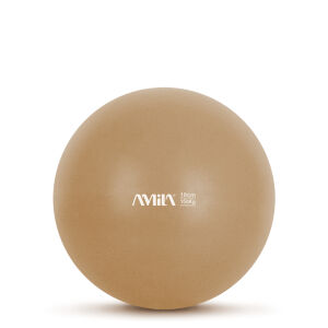 AMILA Μπάλα Pilates (Bulk) 19 cm - Χρυσή 95804