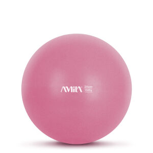 AMILA Μπάλα Pilates 25 cm - Ροζ 95817