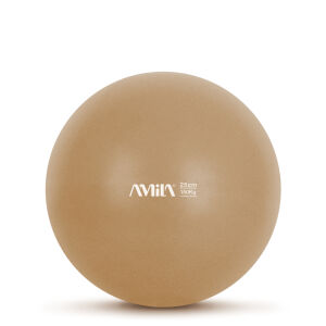 AMILA Μπάλα Pilates (Bulk) 25 cm - Χρυσή 95818