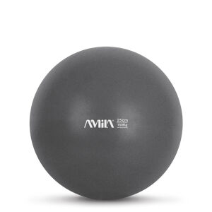 AMILA Μπάλα Pilates (Bulk) 25 cm - Μαύρη 95819