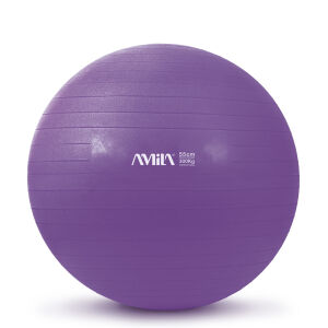 AMILA Μπάλα Γυμναστικής 55 cm - Μωβ 95830