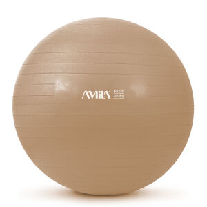 AMILA Μπάλα Γυμναστικής 65 cm - Χρυσή 95847