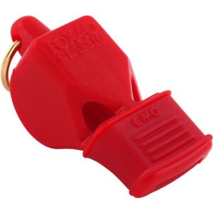 FOX Σφυρίχτρα FOX40 Classic CMG Official Κόκκινη με Κορδόνι 96030108