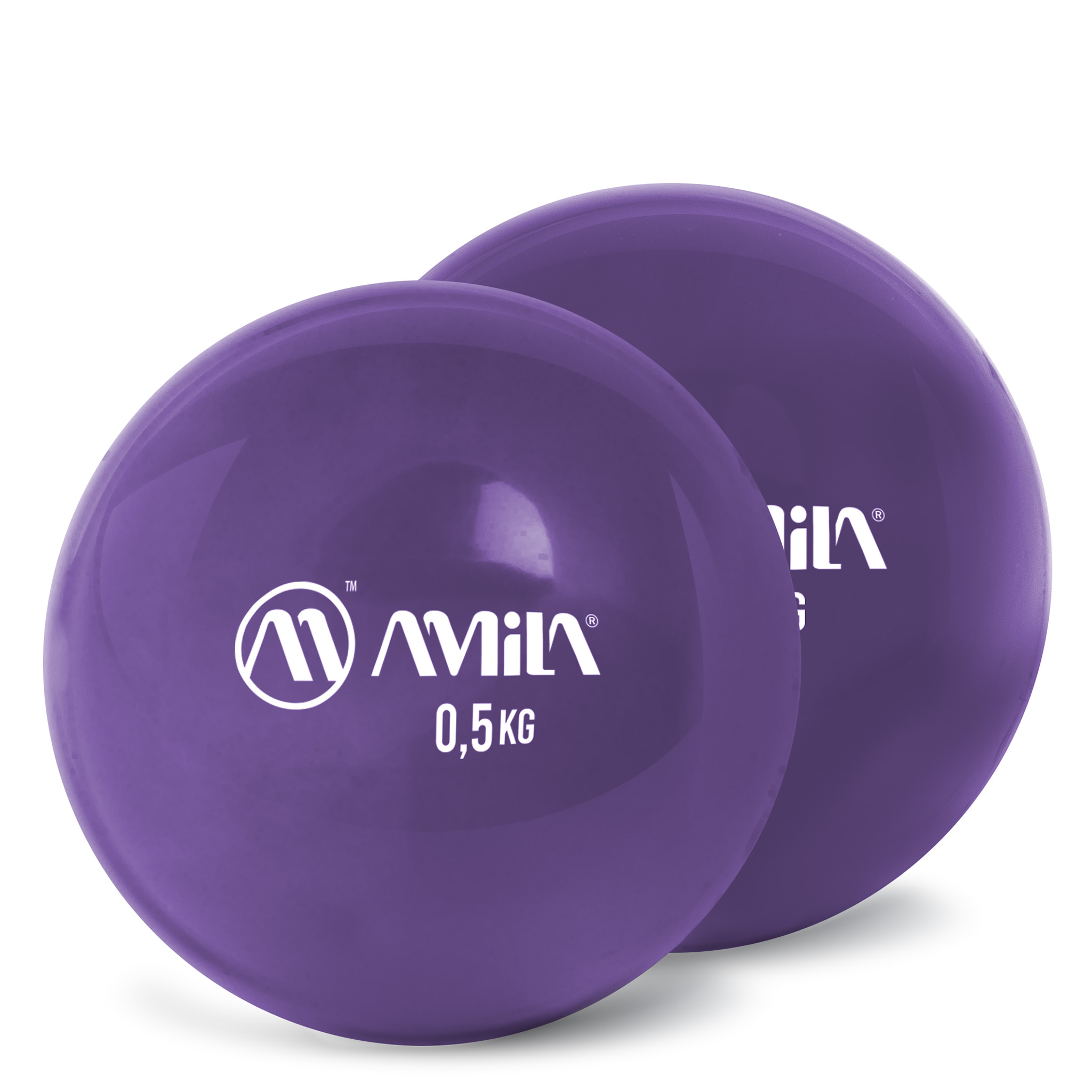 AMILA AMILA Palm Ball Two-Pack 0,5Kg Μωβ 96711