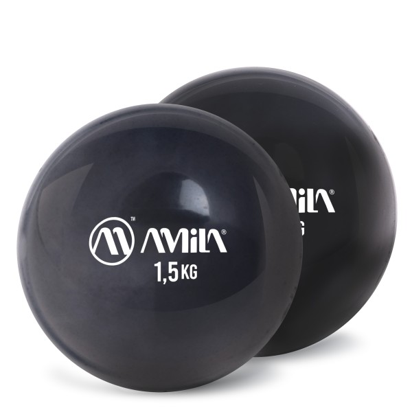 AMILA AMILA Palm Ball Two-Pack 1,5Kg Μαύρο 96723