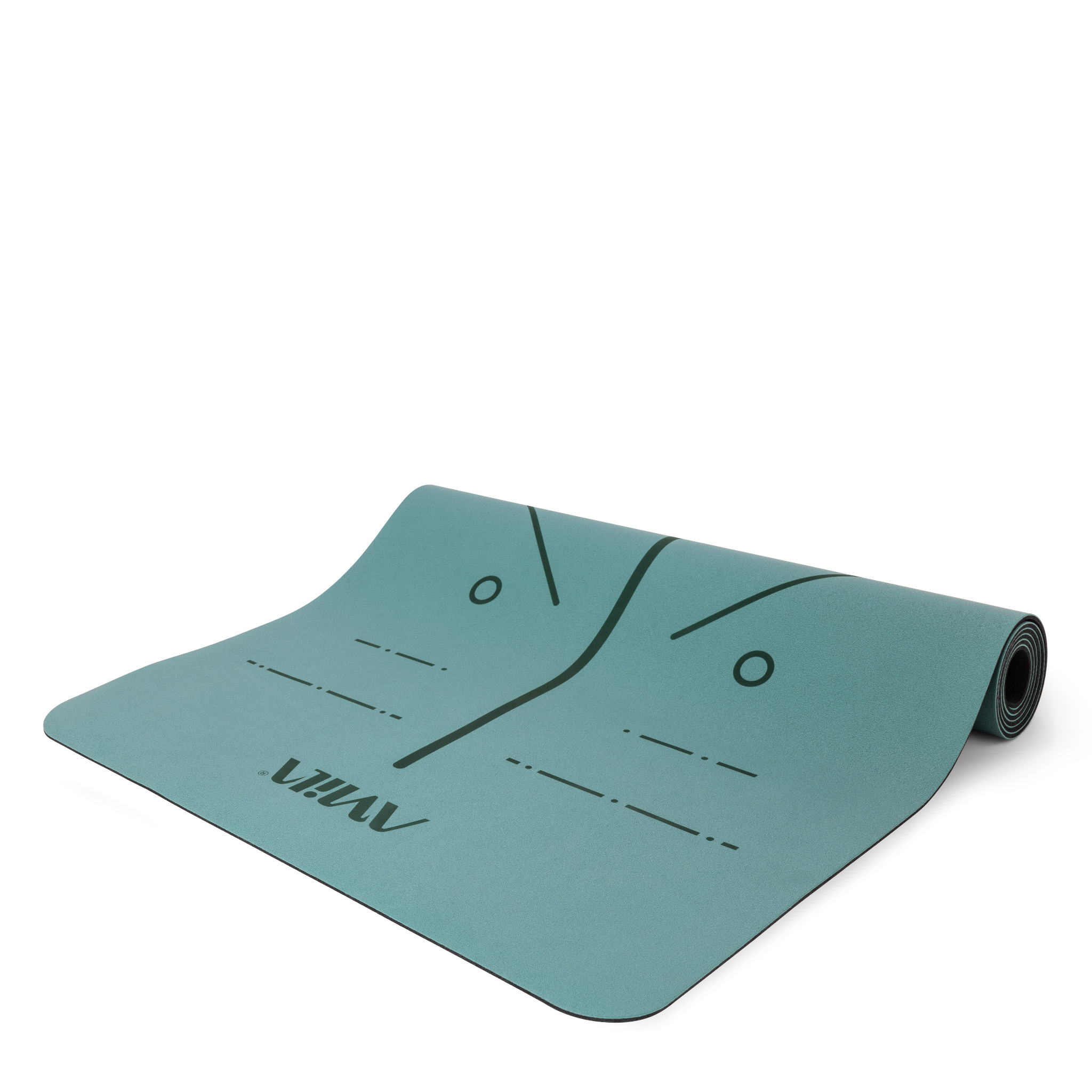 AMILA Στρώμα Γυμναστικής AMILA PU 4mm Πράσινο 96762 - Image 4