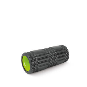 AMILA AMILA Foam Roller Plexus Φ14x33cm Μαύρο/Λάιμ 96822