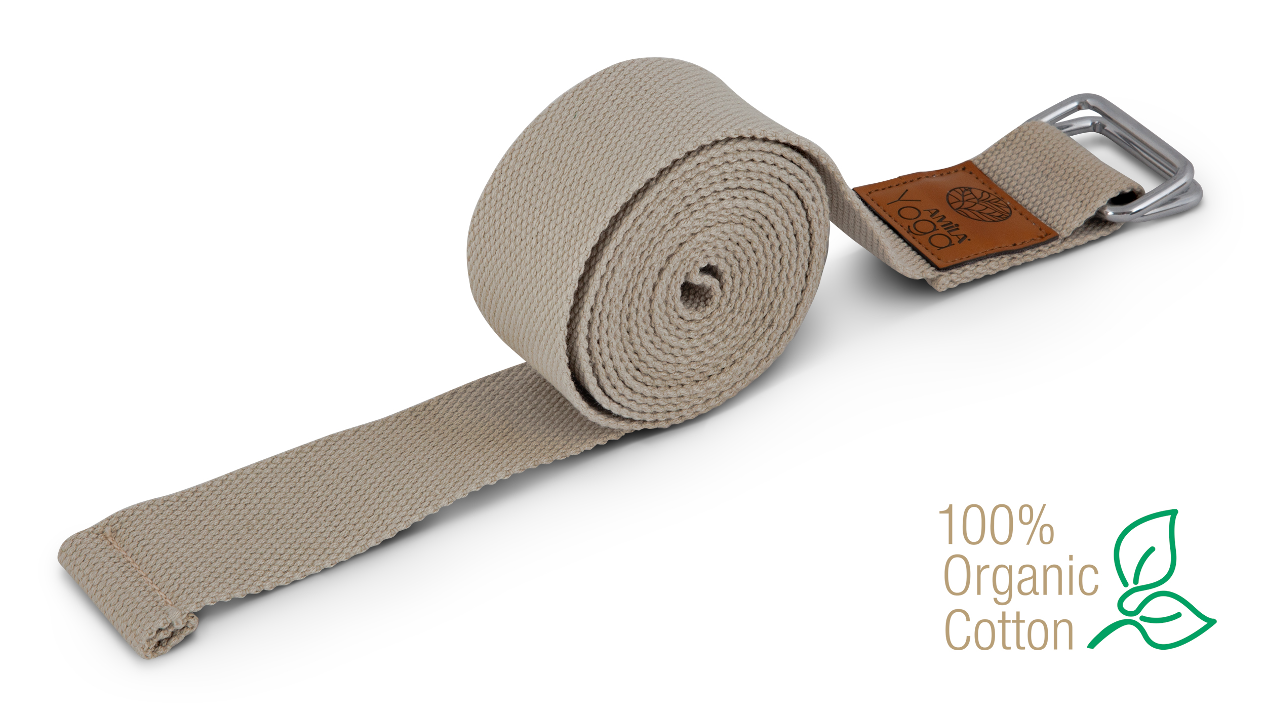 AMILA Ζώνη για Power Yoga Organic AMILA Natural 96835 - Image 10