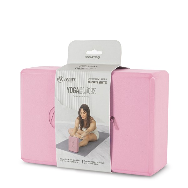 AMILA Τούβλο Yoga AMILA Brick Ροζ 96841
