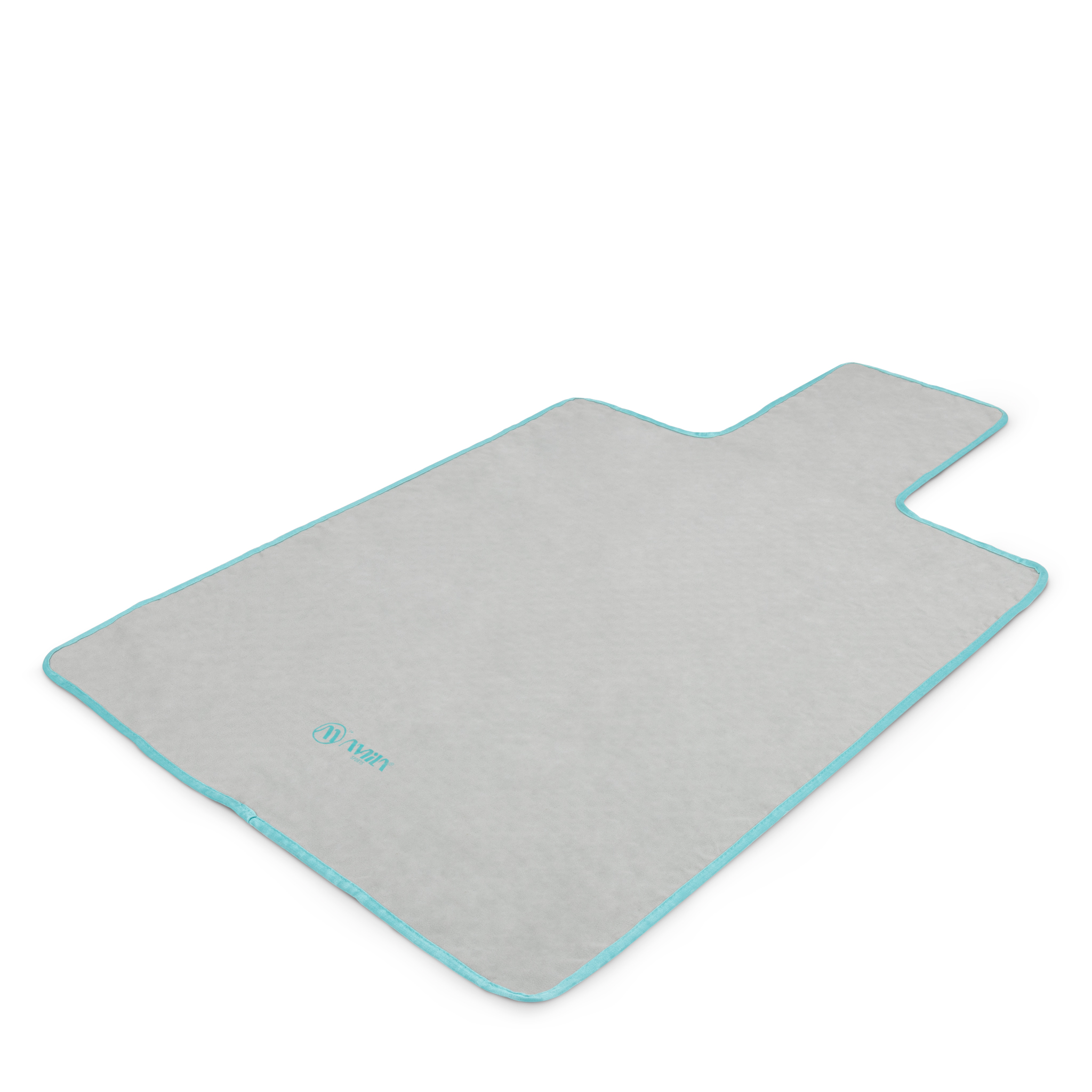 AMILA Πετσέτα Αντιολισθητική Pilates Trinity - Pearl Grey 96903 - Image 13