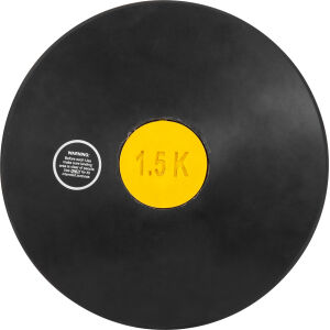 VINEX Δίσκος από Μαύρο Λάστιχο 1,5kg 97710