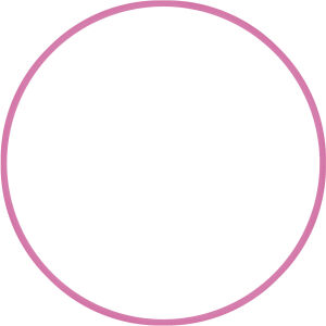 AMILA Χούλα-Χουπ HQ 60cm - Φ19mm - 230gr, Ροζ 98802