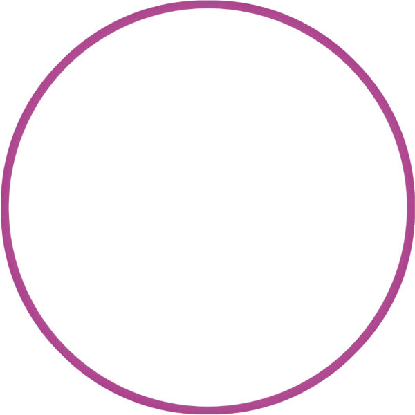 AMILA Χούλα-Χουπ HQ 70cm - Φ19mm - 280gr, Φούξια 98807 - Image 2