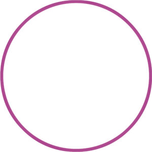 AMILA Χούλα-Χουπ HQ 70cm - Φ19mm - 280gr, Φούξια 98807